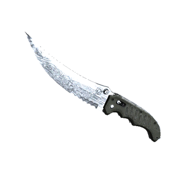 Flip Knife | Damascus Steel